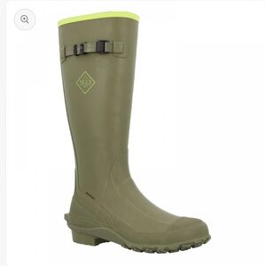 THE ORIGINAL MUCK BOOT COMPANY Men’s  Harvester Olive Green SZ 16M Rubber Boots